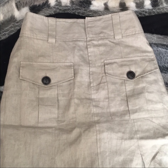 ZARA WOMAN | Linen Skirt - Picture 1 of 4